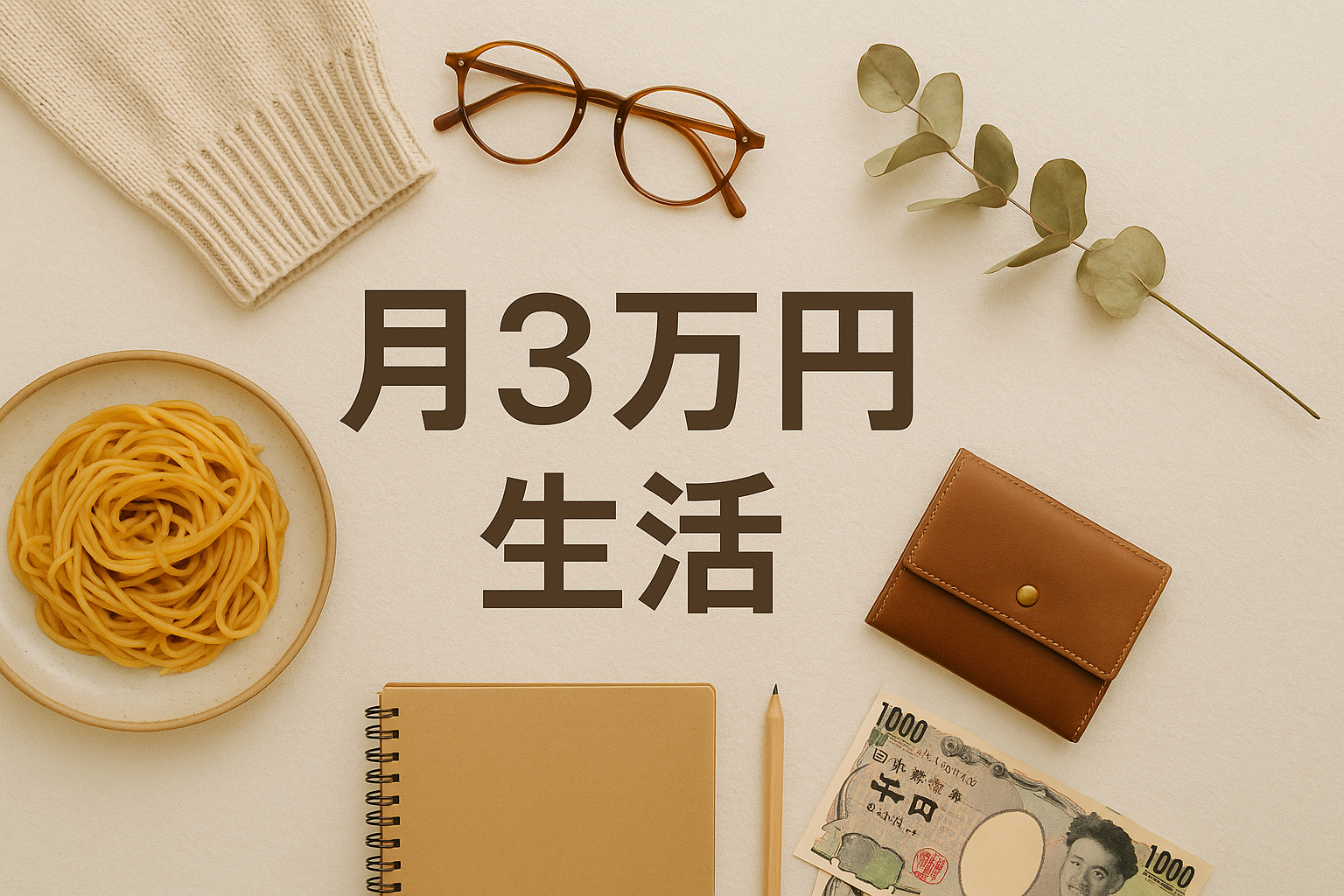 月３万円での生活